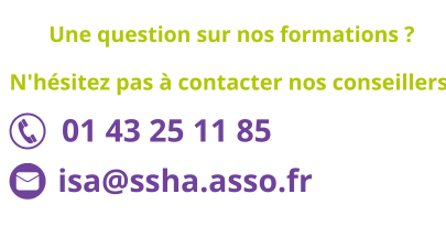 Une question sur nos formations